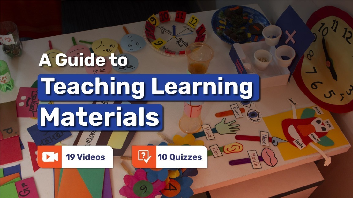 Teachers Time - A Guide to Teaching Learning Materials Teaching Learning Material Online Course copy
